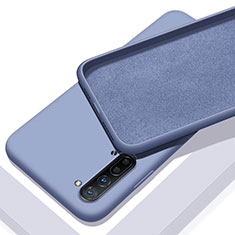 Funda Silicona Ultrafina Goma 360 Grados Carcasa S01 para Oppo F15 Gris