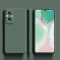 Funda Silicona Ultrafina Goma 360 Grados Carcasa S01 para Oppo F21 Pro 5G Verde Noche