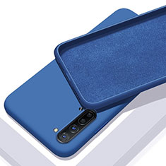 Funda Silicona Ultrafina Goma 360 Grados Carcasa S01 para Oppo Find X2 Lite Azul