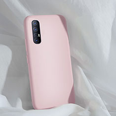 Funda Silicona Ultrafina Goma 360 Grados Carcasa S01 para Oppo Find X2 Neo Rosa