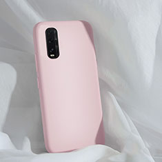 Funda Silicona Ultrafina Goma 360 Grados Carcasa S01 para Oppo Find X2 Rosa