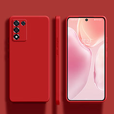 Funda Silicona Ultrafina Goma 360 Grados Carcasa S01 para Oppo K9S 5G Rojo