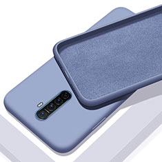 Funda Silicona Ultrafina Goma 360 Grados Carcasa S01 para Oppo Reno Ace Gris