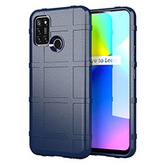 Funda Silicona Ultrafina Goma 360 Grados Carcasa S01 para Realme C17 Azul