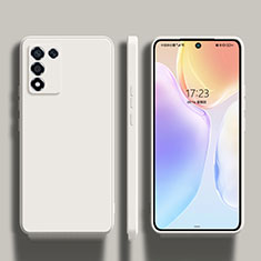 Funda Silicona Ultrafina Goma 360 Grados Carcasa S01 para Realme Q3s 5G Blanco