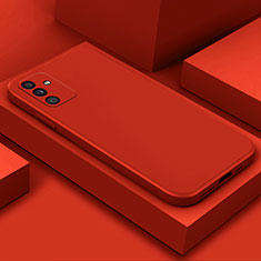 Funda Silicona Ultrafina Goma 360 Grados Carcasa S01 para Samsung Galaxy A04s Rojo
