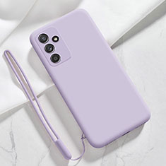 Funda Silicona Ultrafina Goma 360 Grados Carcasa S01 para Samsung Galaxy A14 4G Purpura Claro