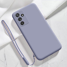 Funda Silicona Ultrafina Goma 360 Grados Carcasa S01 para Samsung Galaxy A14 5G Gris Lavanda