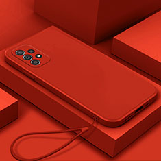 Funda Silicona Ultrafina Goma 360 Grados Carcasa S01 para Samsung Galaxy A23 4G Rojo