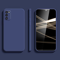 Funda Silicona Ultrafina Goma 360 Grados Carcasa S01 para Samsung Galaxy A41 Azul