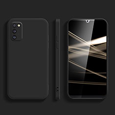 Funda Silicona Ultrafina Goma 360 Grados Carcasa S01 para Samsung Galaxy A41 Negro