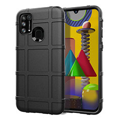 Funda Silicona Ultrafina Goma 360 Grados Carcasa S01 para Samsung Galaxy M31 Prime Edition Negro