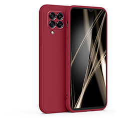 Funda Silicona Ultrafina Goma 360 Grados Carcasa S01 para Samsung Galaxy M32 4G Rojo
