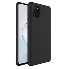 Funda Silicona Ultrafina Goma 360 Grados Carcasa S01 para Samsung Galaxy M60s Negro