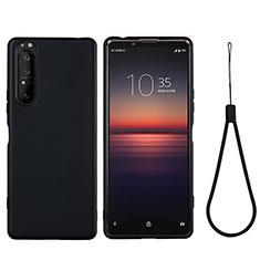 Funda Silicona Ultrafina Goma 360 Grados Carcasa S01 para Sony Xperia 1 IV Negro