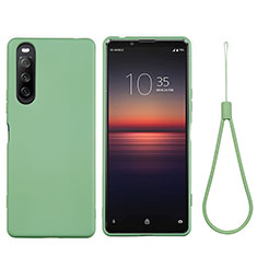 Funda Silicona Ultrafina Goma 360 Grados Carcasa S01 para Sony Xperia 10 III SO-52B Verde