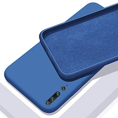 Funda Silicona Ultrafina Goma 360 Grados Carcasa S01 para Xiaomi Mi 10 Azul