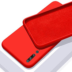 Funda Silicona Ultrafina Goma 360 Grados Carcasa S01 para Xiaomi Mi 10 Rojo