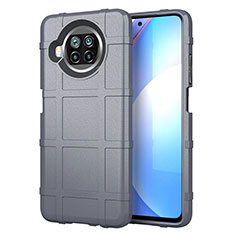 Funda Silicona Ultrafina Goma 360 Grados Carcasa S01 para Xiaomi Mi 10i 5G Gris