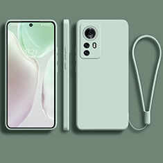 Funda Silicona Ultrafina Goma 360 Grados Carcasa S01 para Xiaomi Mi 12S Pro 5G Menta Verde