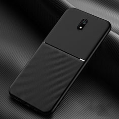 Funda Silicona Ultrafina Goma 360 Grados Carcasa S01 para Xiaomi Redmi 8A Negro