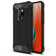 Funda Silicona Ultrafina Goma 360 Grados Carcasa S02 para Huawei Mate 20 Negro