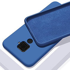 Funda Silicona Ultrafina Goma 360 Grados Carcasa S02 para Huawei Nova 5i Pro Azul