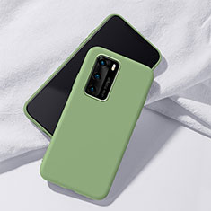 Funda Silicona Ultrafina Goma 360 Grados Carcasa S02 para Huawei P40 Verde