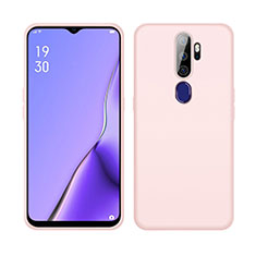 Funda Silicona Ultrafina Goma 360 Grados Carcasa S02 para Oppo A11X Rosa