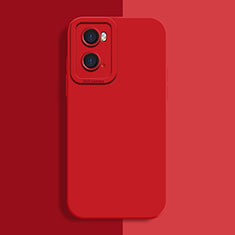 Funda Silicona Ultrafina Goma 360 Grados Carcasa S02 para Oppo A36 Rojo