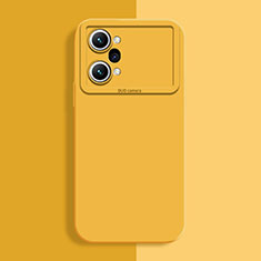 Funda Silicona Ultrafina Goma 360 Grados Carcasa S02 para Oppo K10 Pro 5G Amarillo