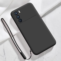 Funda Silicona Ultrafina Goma 360 Grados Carcasa S02 para Oppo K9 Pro 5G Negro