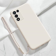 Funda Silicona Ultrafina Goma 360 Grados Carcasa S02 para Oppo K9S 5G Blanco