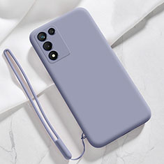 Funda Silicona Ultrafina Goma 360 Grados Carcasa S02 para Oppo K9S 5G Gris Lavanda