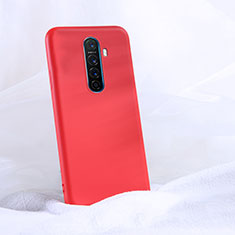 Funda Silicona Ultrafina Goma 360 Grados Carcasa S02 para Realme X2 Pro Rojo