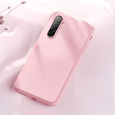 Funda Silicona Ultrafina Goma 360 Grados Carcasa S02 para Realme X50 Pro 5G Rosa