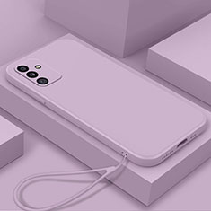 Funda Silicona Ultrafina Goma 360 Grados Carcasa S02 para Samsung Galaxy A15 LTE Purpura Claro