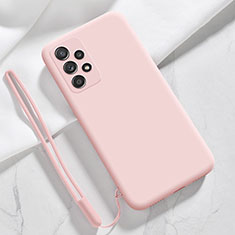 Funda Silicona Ultrafina Goma 360 Grados Carcasa S02 para Samsung Galaxy A23 4G Rosa