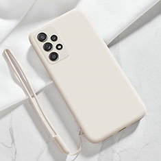 Funda Silicona Ultrafina Goma 360 Grados Carcasa S02 para Samsung Galaxy A52s 5G Blanco