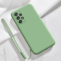 Funda Silicona Ultrafina Goma 360 Grados Carcasa S02 para Samsung Galaxy A52s 5G Verde