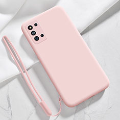 Funda Silicona Ultrafina Goma 360 Grados Carcasa S02 para Samsung Galaxy F52 5G Rosa