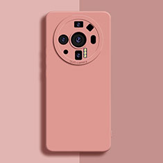 Funda Silicona Ultrafina Goma 360 Grados Carcasa S02 para Xiaomi Mi 12 Ultra 5G Rosa