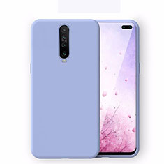 Funda Silicona Ultrafina Goma 360 Grados Carcasa S02 para Xiaomi Redmi K30 5G Azul Cielo