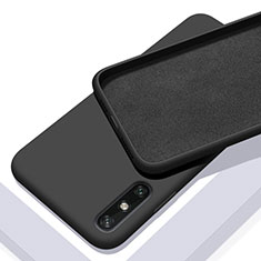 Funda Silicona Ultrafina Goma 360 Grados Carcasa S03 para Huawei Enjoy 10e Negro