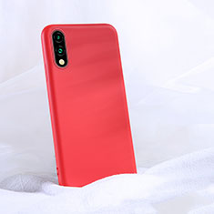 Funda Silicona Ultrafina Goma 360 Grados Carcasa S03 para Huawei Honor 9X Rojo