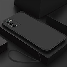 Funda Silicona Ultrafina Goma 360 Grados Carcasa S03 para Oppo A53s 5G Negro