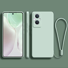 Funda Silicona Ultrafina Goma 360 Grados Carcasa S03 para Oppo Reno8 Z 5G Menta Verde