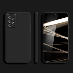 Funda Silicona Ultrafina Goma 360 Grados Carcasa S03 para Samsung Galaxy A72 4G Negro