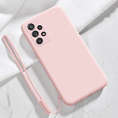 Funda Silicona Ultrafina Goma 360 Grados Carcasa S03 para Samsung Galaxy A73 5G Rosa