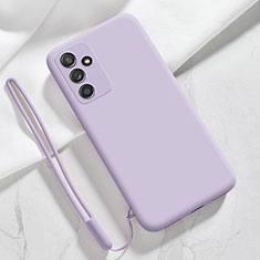 Funda Silicona Ultrafina Goma 360 Grados Carcasa S03 para Samsung Galaxy F54 5G Purpura Claro